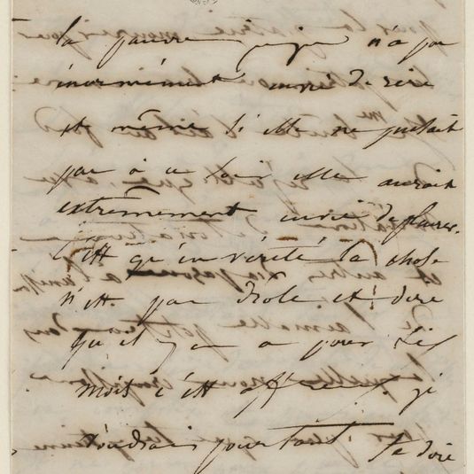 Lettre de Juliette Drouet à Victor Hugo, 11 juillet mardi après midi 2h 1/2 1848