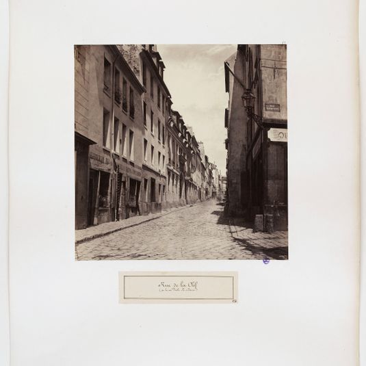 Rue de la Clef, vue prise de la rue Vieille-Notre-Dame, 5ème arrondissement, Paris