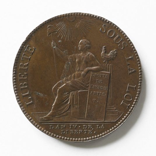 Pièce de deux sols de Monneron, 1791