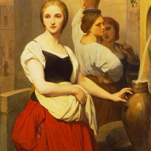 Margaret at the Fountain