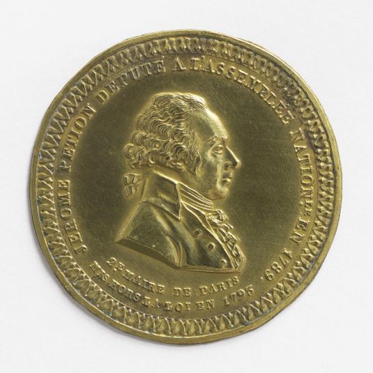 Jérôme Pétion (1756-1794), député à l'Assemblée constituante (1789-1791), maire de Paris (1791-1792), député à la Convention (1792-1793)