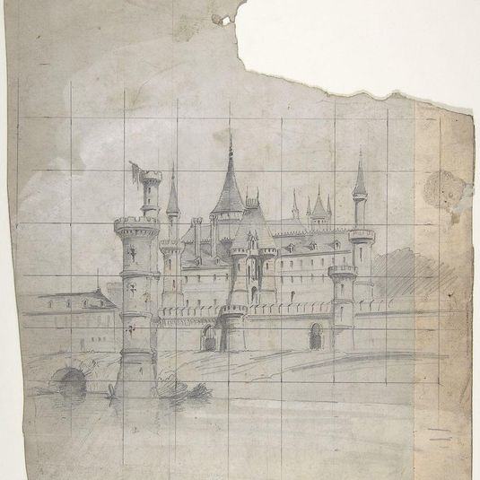 Design for a Stage Set at the Opéra, Paris
