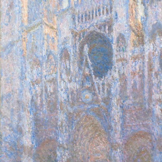 Rouen Cathedral, West Façade by Claude Monet