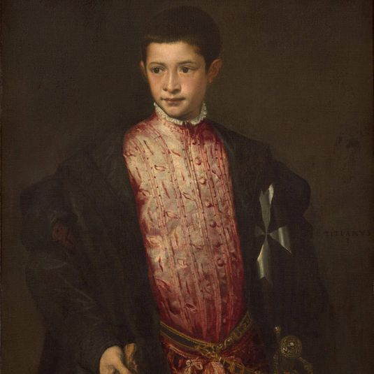 Ranuccio Farnese by Titian