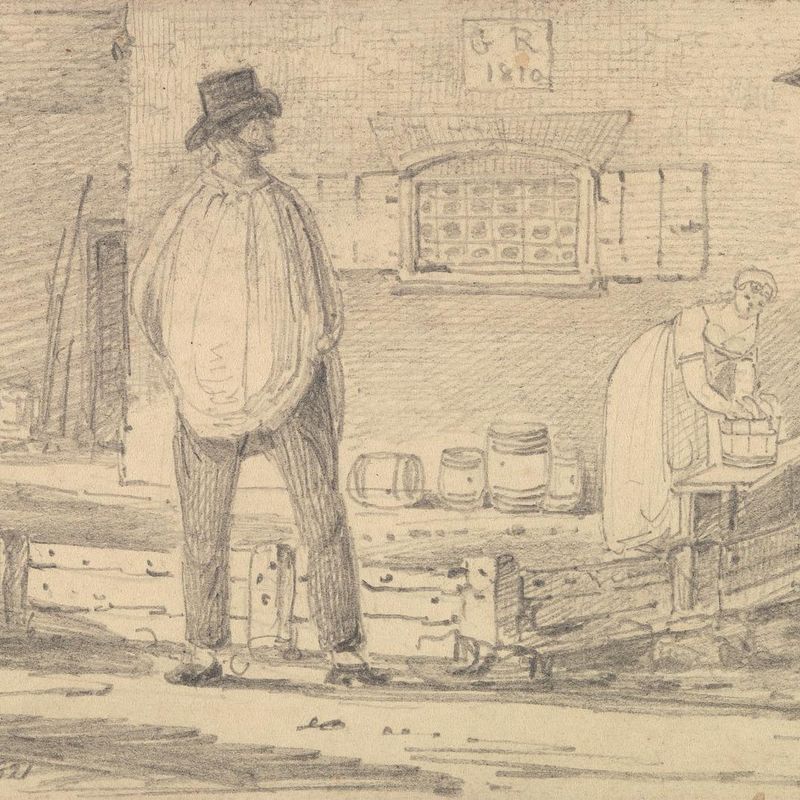 On Hastings Beach, August 1821