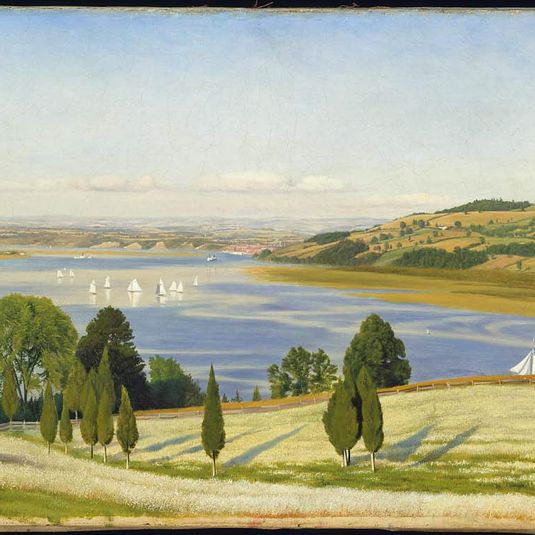 A Buckwheat Field on Thomas Cole's Farm