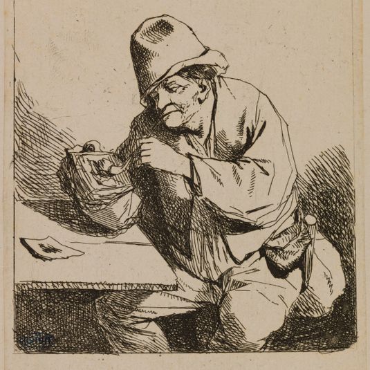 Le Paysan vu jusqu'aux genoux (Hollstein 20)