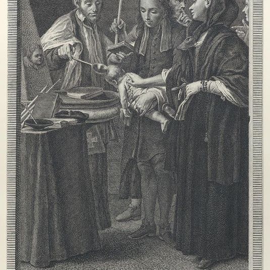 Baptism, from "The Seven Sacraments"