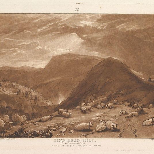 Hind Head Hill, on the Portsmouth Road (Liber Studiorum, part V, plate 25)