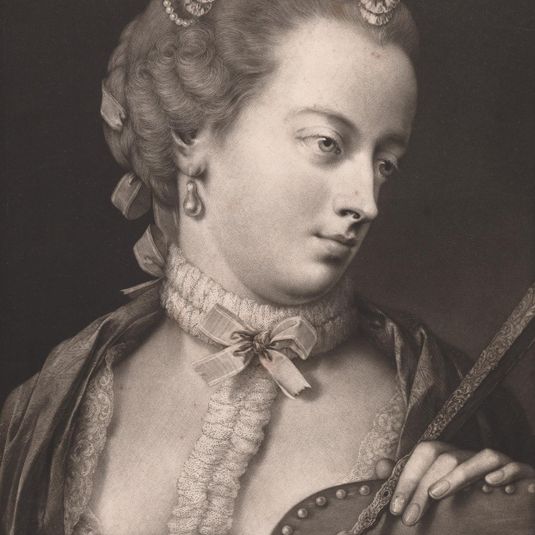 Lady elegantly attired