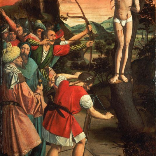 Saint Sebastian Pierced with Arrows