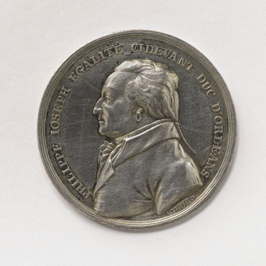 Louis Phillippe Joseph, duc d'Orléans (1747-1793),  dit Philippe Egalité, 1793