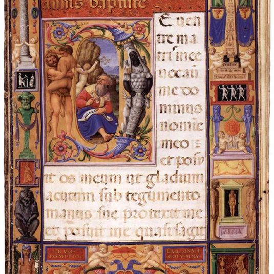 Page from the Colonna Missale
