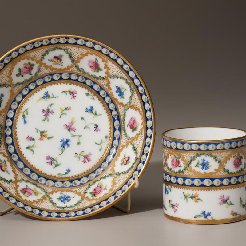 Small Cup and Saucer