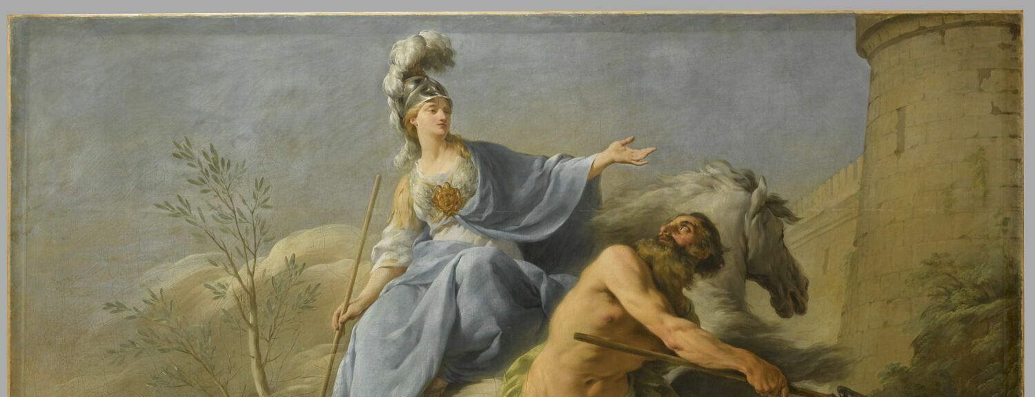 Dispute between Minerva and Neptune over the name of the city of Athens