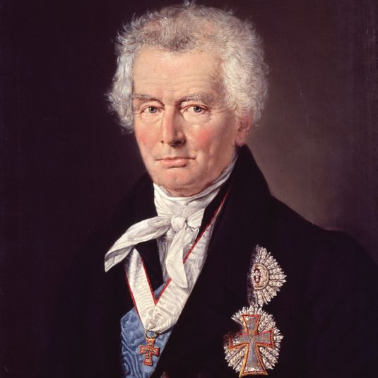 Presumed to be Count Christian Ditlev Frederik Reventlow of Christianssæde, 1748-1827, member of the Privy Council, president of the bursary