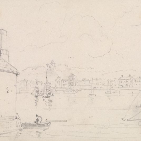Cowes, from West Cowes Ferry, 22 March 1826