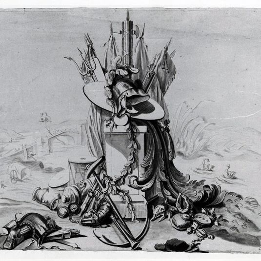 Design for a martial trophy