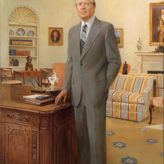 Visual Description of Jimmy Carter by Robert Templeton