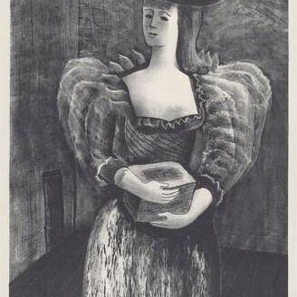 Lady With Box