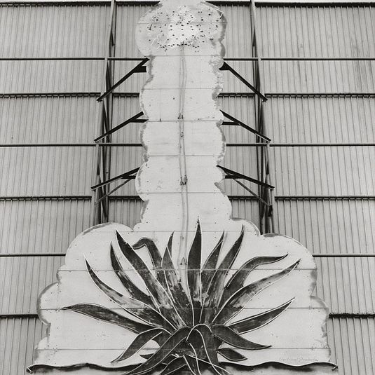 Rear of Screen, Yucca Drive-In. US 85, Santa Fe, New Mexico