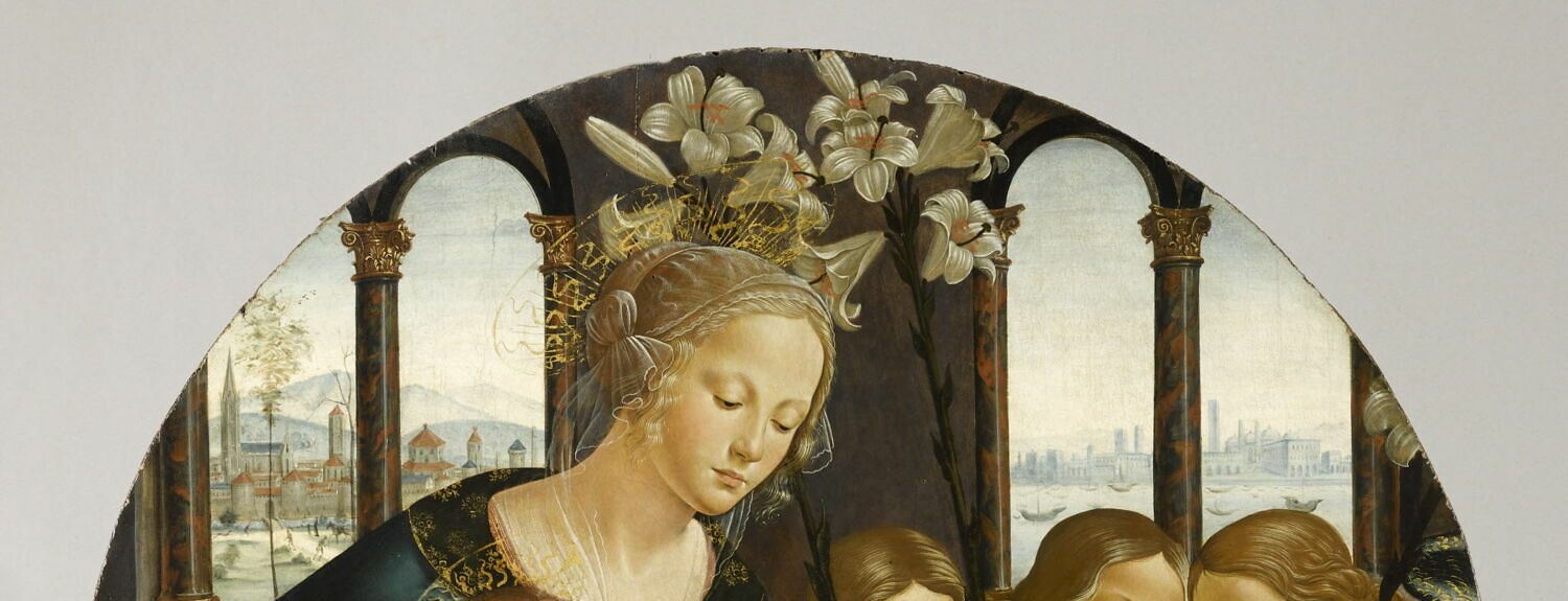 The Virgin and Child surrounded by the little Saint John the Baptist and three angels