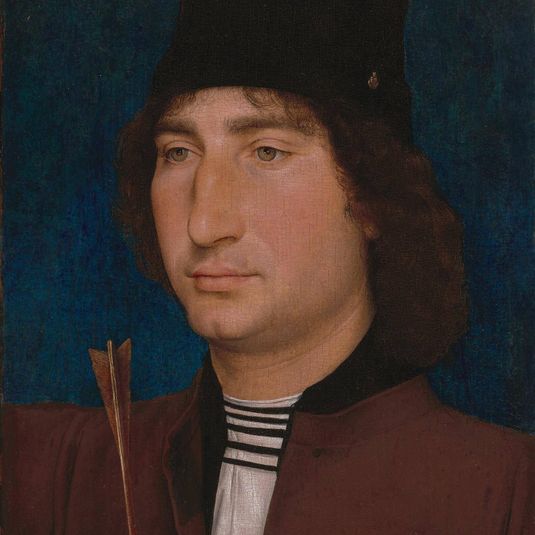Portrait of a Man with an Arrow
