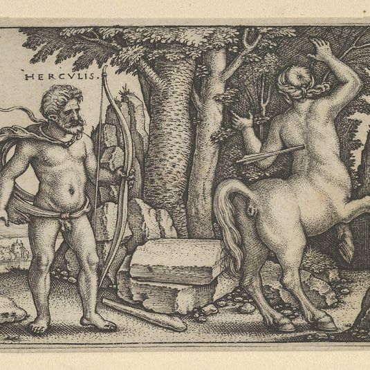 Hercules Killing Nessus from The Labors of Hercules