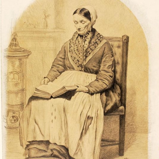 (Woman Seated, Reading)