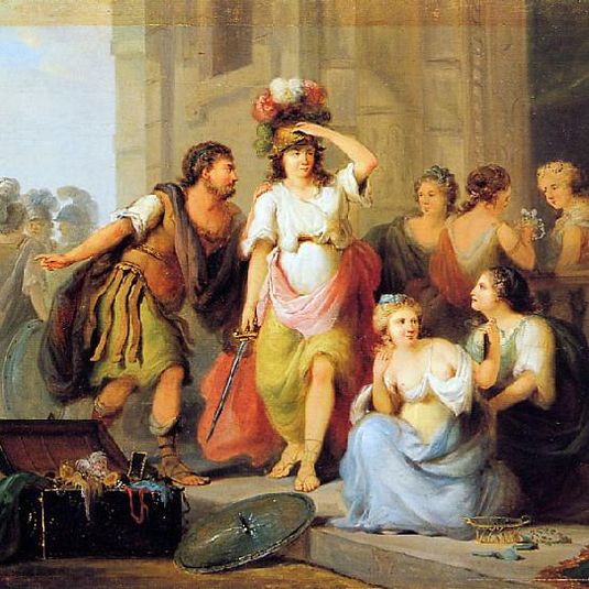 Odysseus discovers Achilles