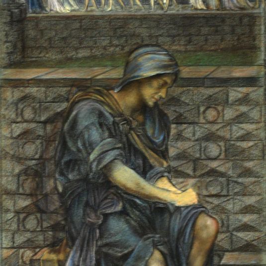 Study for The Poor Man Who Saved the City