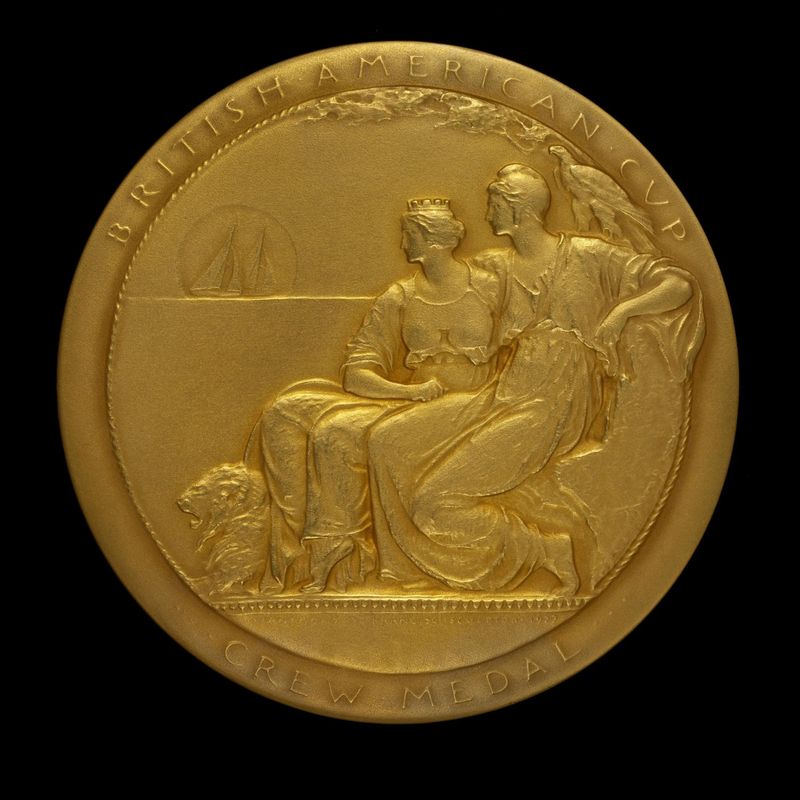 British-American Cup Medal (obverse)