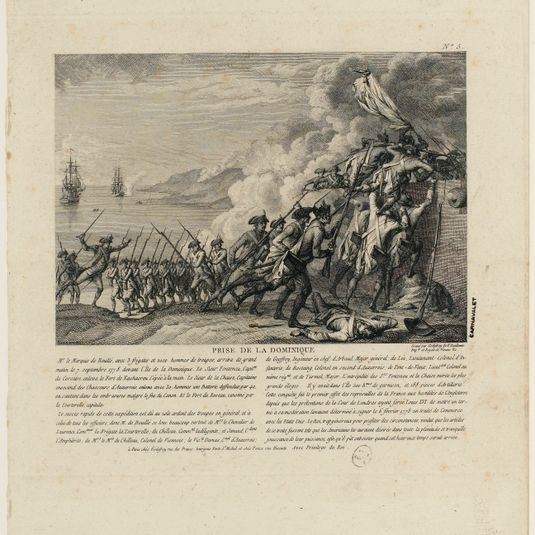 N°5/Prise de la Dominique. [7 Septembre 1778]