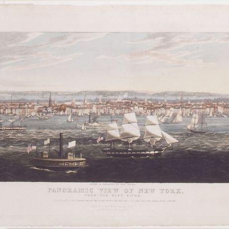Panoramic View of New York, from the East River