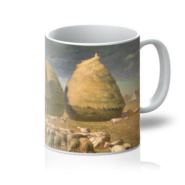 Haystacks: Autumn, Jean-François Millet  Mug Smartify Essentials