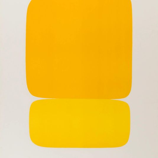 Yellow over Yellow (Yellow over Light Yellow)