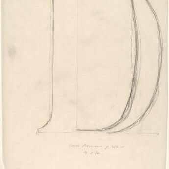 Sketch for "Building - Blocks for a Doorway" (D)