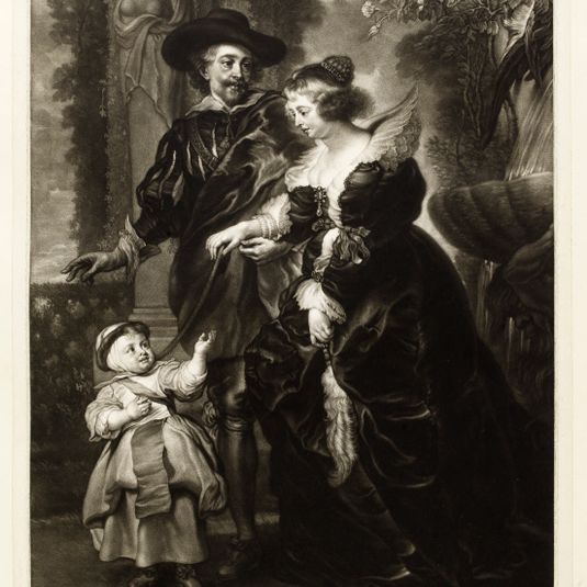 Rubens et sa femme [Hélène Fourment] d'après Rubens (Dutuit 52 p. 190)