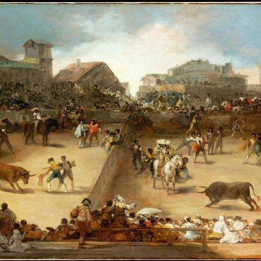 Bullfight in a Divided Ring