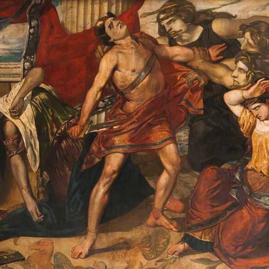 Orestes Seized by the Furies after the Murder of Clytemnestra