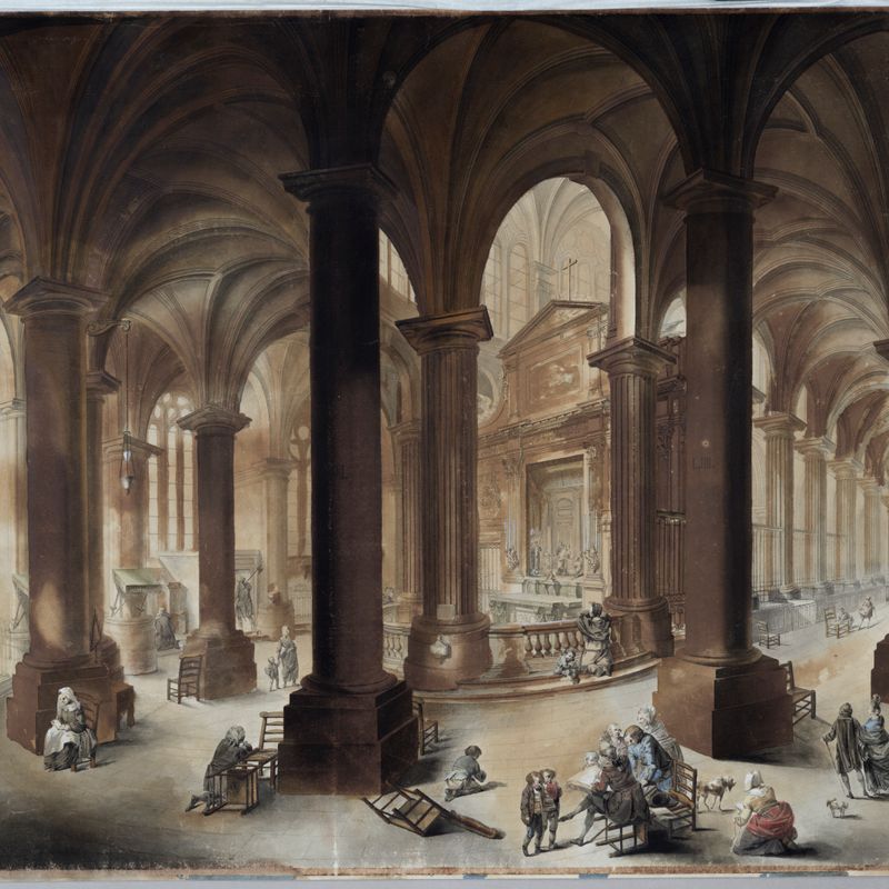 Intérieur de Saint-Nicolas des Champs.