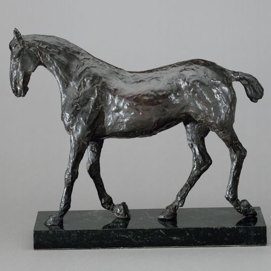 Model of a Left Leader Horse for “A May Morning in the Park (The Fairman Rogers Four-in-Hand)”