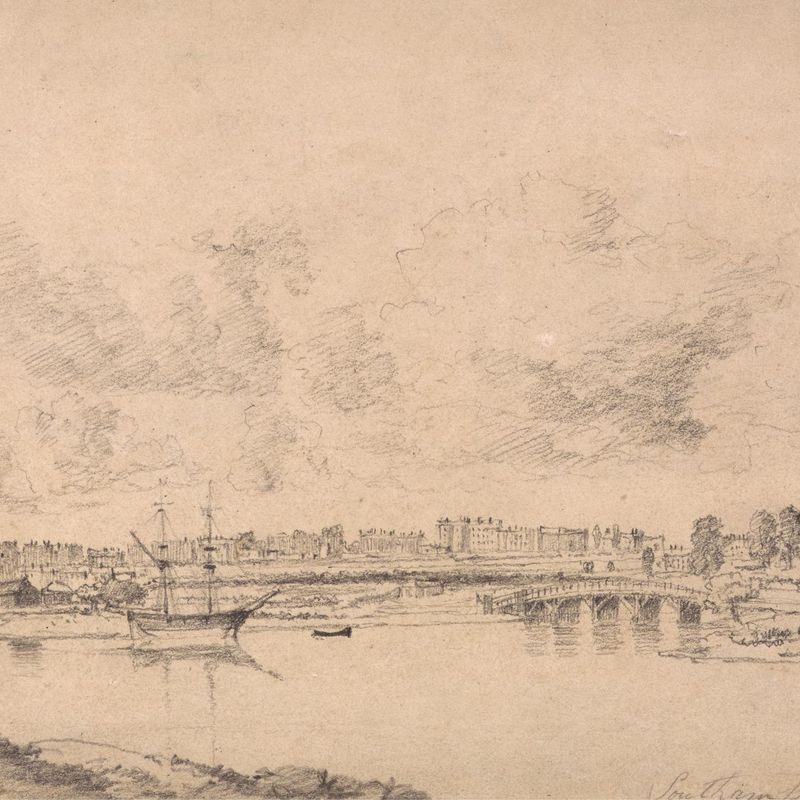 Southampton and Northam from the River Itchen