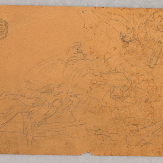 Sketch of Winged Figures for Ascension