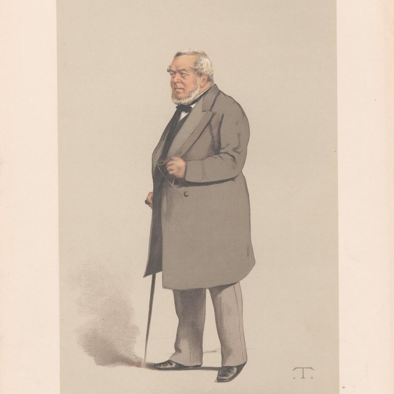 Vanity Fair - Architects and Engineers. 'an eminent builder'. Sir Charles Freake. 31 March 1883