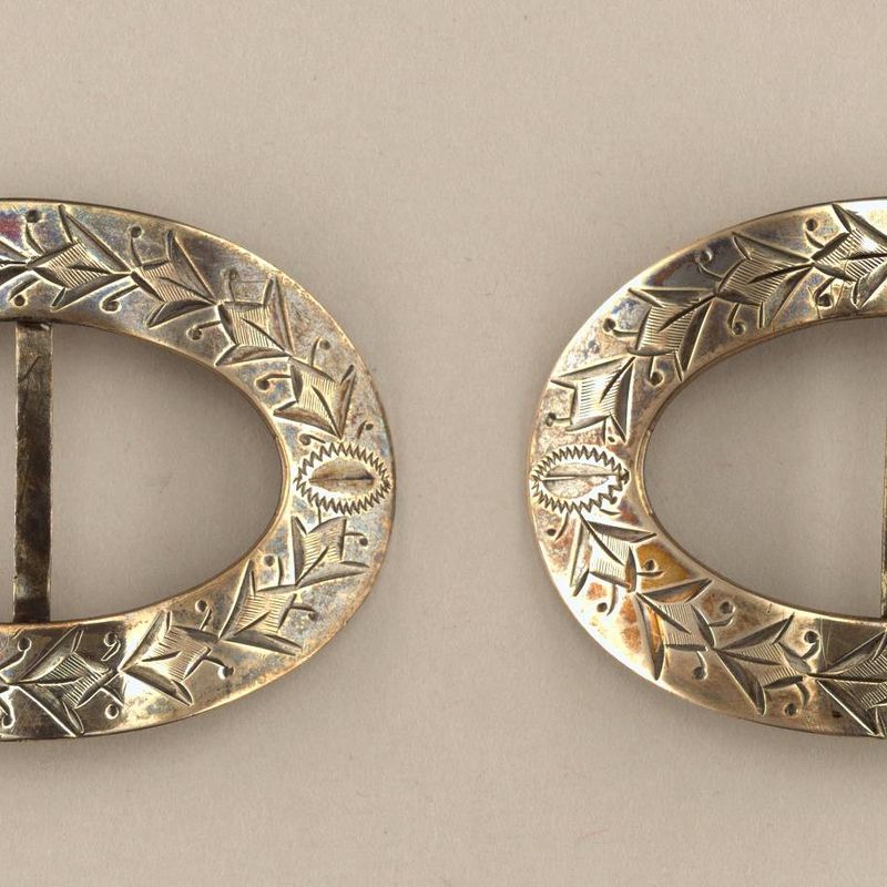 Pair of breeches buckles