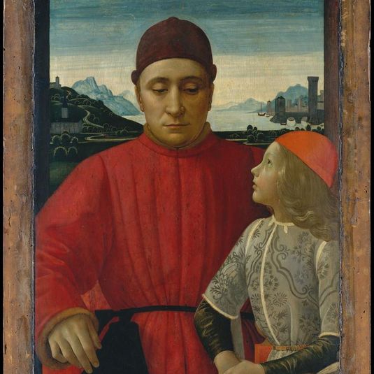 Francesco Sassetti (1421–1490) and His Son Teodoro