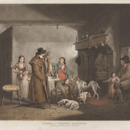 Inside of a Country Alehouse