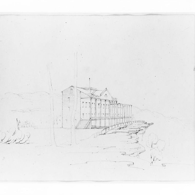 Catskill Mountain House (from Sketchbook)