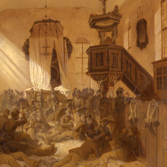 “Bivouac in Fredericia.”